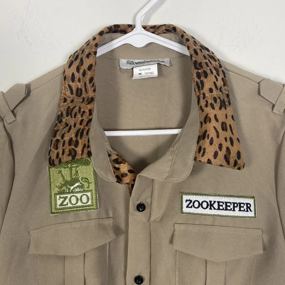 Zoo Keeper Tan Jumpsuit - Picture 4 of 6